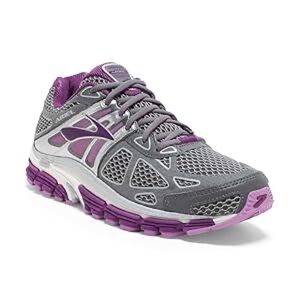 Women's Gray & Purple Running Shoe - Lightweight Athletic Sneaker